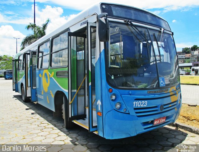 Metropolitana Transportes e Serviços 11023 na cidade de Cariacica, Espírito Santo, Brasil, por Danilo Moraes. Número da foto: #4829310.