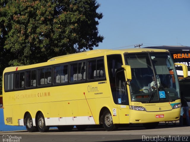 Viação Itapemirim 9047 na cidade de Goiânia, Goiás, Brasil, por Douglas Andrez. Número da foto: #4829826.