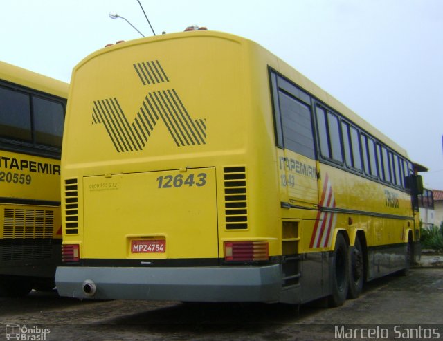 Viação Itapemirim 12643 na cidade de Santa Inês, Maranhão, Brasil, por Luis Marcelo Santos. Número da foto: #4831137.