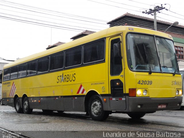 Viação Itapemirim 42039 na cidade de Rio de Janeiro, Rio de Janeiro, Brasil, por Leandro de Sousa Barbosa. ID da foto: 4831481.