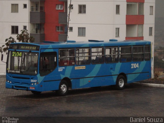 Auto Omnibus Nova Suissa 0847 na cidade de Belo Horizonte, Minas Gerais, Brasil, por Daniel Souza. ID da foto: 4829683.