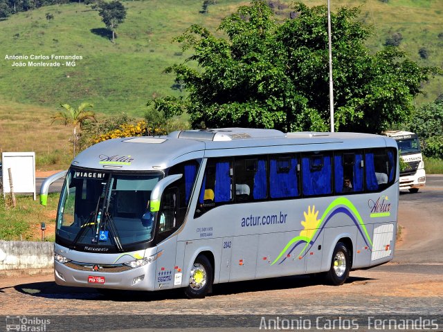 Actur Viagens 2042 na cidade de João Monlevade, Minas Gerais, Brasil, por Antonio Carlos Fernandes. ID da foto: 4830650.