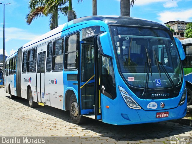 Santa Zita Transportes Coletivos 21210 na cidade de Cariacica, Espírito Santo, Brasil, por Danilo Moraes. ID da foto: 4831308.