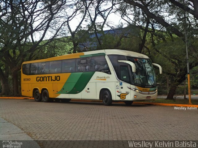 Empresa Gontijo de Transportes 18360 na cidade de São Paulo, São Paulo, Brasil, por Weslley Kelvin Batista. Número da foto: #4831971.