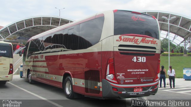 Santa Maria Fretamento e Turismo > Transportes Santa Maria(SP) 430 na cidade de Aparecida, São Paulo, Brasil, por Alex Ramos Ribeiro. Número da foto: #4832979.