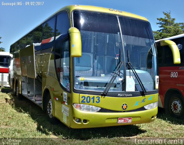 Fernandes Turismo 2013 na cidade de Guaxupé, Minas Gerais, Brasil, por Leonardo Carola. ID da foto: 4833693.