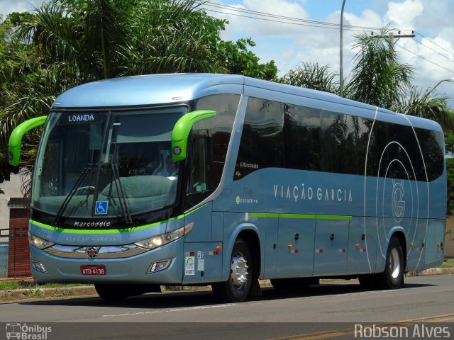 Viação Garcia 7746 na cidade de Paranavaí, Paraná, Brasil, por Robson Alves. ID da foto: 4834171.