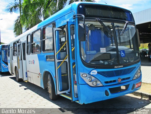 Viação Satélite 25517 na cidade de Cariacica, Espírito Santo, Brasil, por Danilo Moraes. Número da foto: #4835355.
