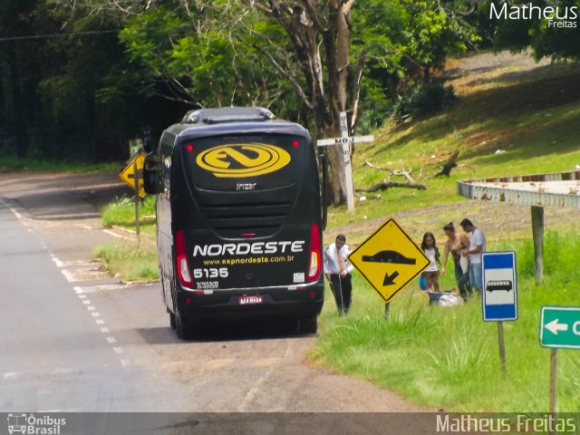 Expresso Nordeste 5135 na cidade de Nova Tebas, Paraná, Brasil, por Matheus Freitas. ID da foto: 4834496.