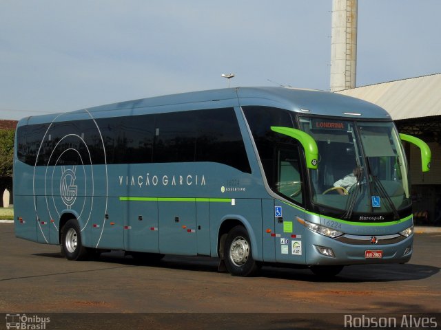 Viação Garcia 16224 na cidade de Paranavaí, Paraná, Brasil, por Robson Alves. Número da foto: #4834314.