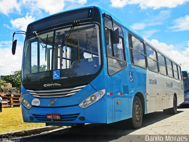 Metropolitana Transportes e Serviços 11099 na cidade de Cariacica, Espírito Santo, Brasil, por Danilo Moraes. Número da foto: #4835391.