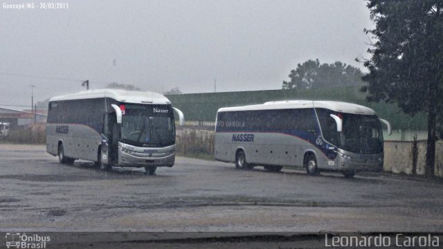 Viação Nasser 210115 na cidade de Guaxupé, Minas Gerais, Brasil, por Leonardo Carola. ID da foto: 4833682.