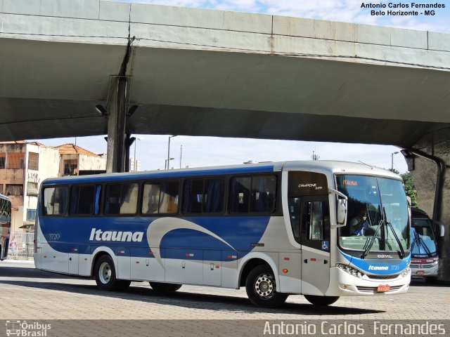 Viação Itaúna 1720 na cidade de Belo Horizonte, Minas Gerais, Brasil, por Antonio Carlos Fernandes. ID da foto: 4834246.