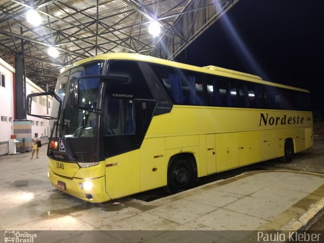 Viação Nordeste 8040 na cidade de Mossoró, Rio Grande do Norte, Brasil, por Paulo Kleber. Número da foto: #4834330.