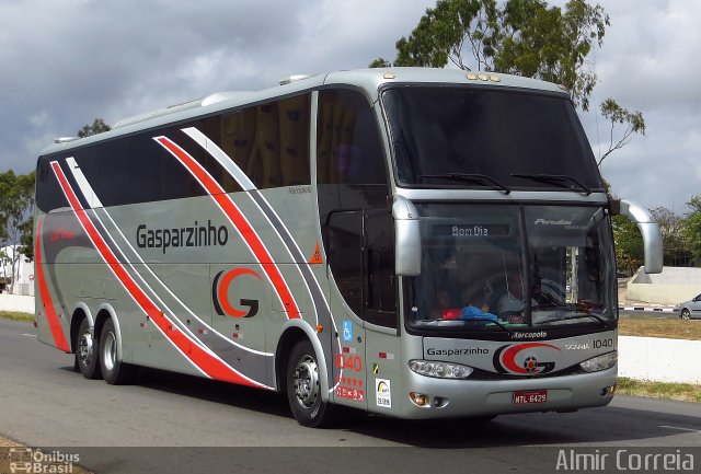 Gasparzinho Turismo 1040 na cidade de Caruaru, Pernambuco, Brasil, por Almir Correia. ID da foto: 4835028.