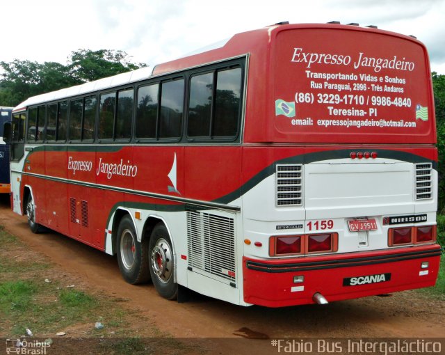 Expresso Jangadeiro 1159 na cidade de Lagoa do Piauí, Piauí, Brasil, por Fábio Araújo Pinto. Número da foto: #4837743.