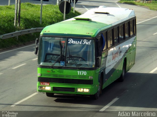 Ônibus Particulares 1170 na cidade de Belo Horizonte, Minas Gerais, Brasil, por Adão Raimundo Marcelino. Número da foto: #4837664.