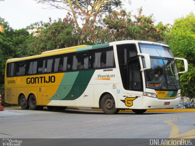 Empresa Gontijo de Transportes 12485 na cidade de São Paulo, São Paulo, Brasil, por Danilo Elisio da Costa. ID da foto: 4838073.