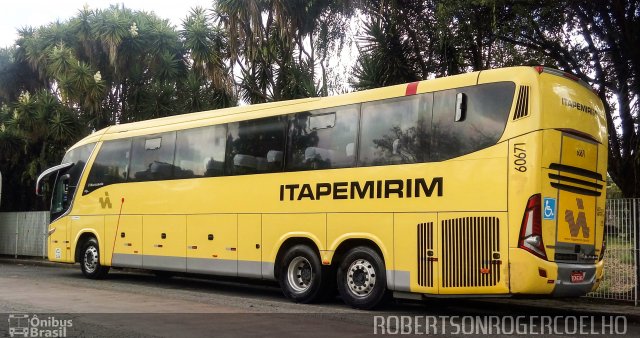 Viação Itapemirim 60671 na cidade de Curitiba, Paraná, Brasil, por Roger Coelho. Número da foto: #4837405.