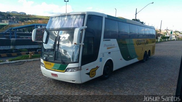 Empresa Gontijo de Transportes 12005 na cidade de João Monlevade, Minas Gerais, Brasil, por Josué Santos. ID da foto: 4837517.