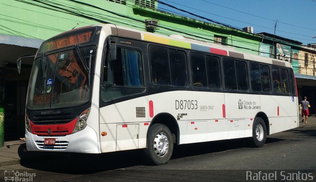 Expresso Pégaso D87053 na cidade de Rio de Janeiro, Rio de Janeiro, Brasil, por Rafael Leonel Jacinto dos Santos. Número da foto: #4840848.