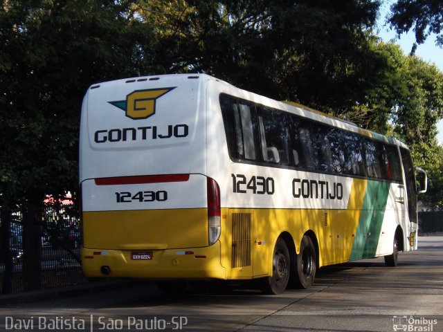 Empresa Gontijo de Transportes 12430 na cidade de São Paulo, São Paulo, Brasil, por Davi Batista. Número da foto: #4839594.