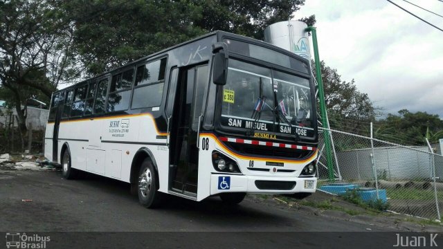 Buses San Miguel Higuito BUSMI 08 na cidade de , por Carlos Madrigal  Juan K. ID da foto: 4839889.