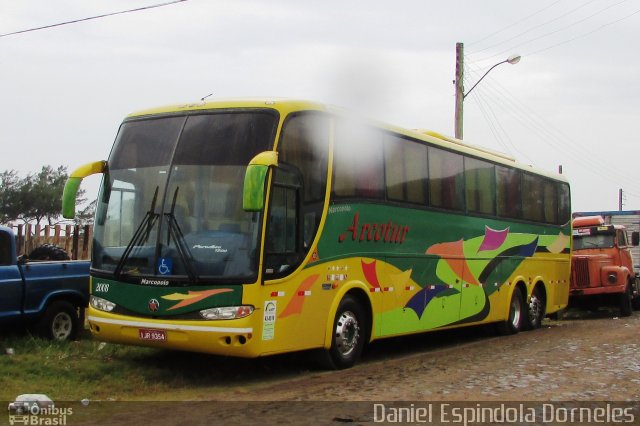 Arcotur Turismo 2008 na cidade de Tramandaí, Rio Grande do Sul, Brasil, por Daniel Espindola Dorneles. Número da foto: #4839436.