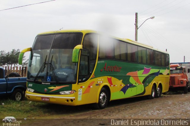 Arcotur Turismo 2008 na cidade de Tramandaí, Rio Grande do Sul, Brasil, por Daniel Espindola Dorneles. ID da foto: 4839436.