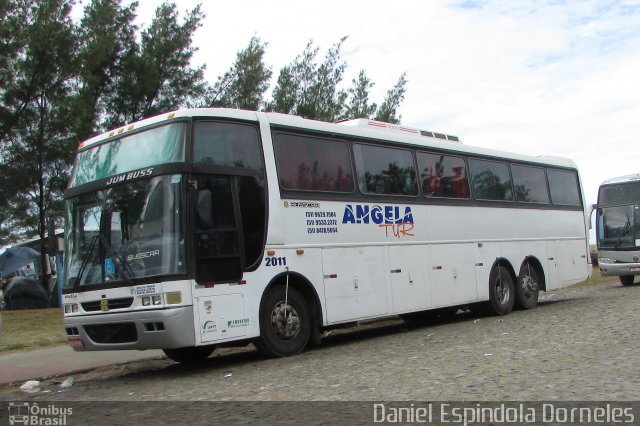 Ângela Transportes e Turismo 2011 na cidade de Tramandaí, Rio Grande do Sul, Brasil, por Daniel Espindola Dorneles. Número da foto: #4839442.