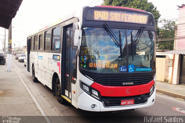 Auto Viação Palmares D17127 na cidade de Rio de Janeiro, Rio de Janeiro, Brasil, por Rafael Leonel Jacinto dos Santos. Número da foto: #4840731.