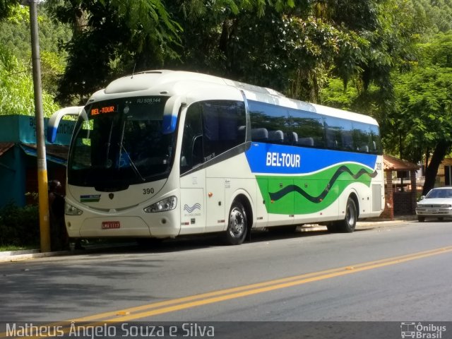 Bel-Tour Transportes e Turismo 390 na cidade de Valença, Rio de Janeiro, Brasil, por Matheus Ângelo Souza e Silva. Número da foto: #4839007.