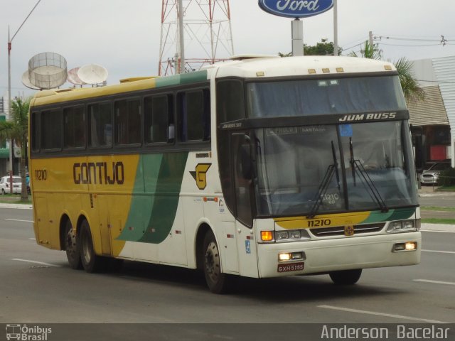 Empresa Gontijo de Transportes 11210 na cidade de Feira de Santana, Bahia, Brasil, por Anderson  Bacelar. Número da foto: #4839662.