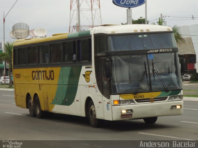 Empresa Gontijo de Transportes 11210 na cidade de Feira de Santana, Bahia, Brasil, por Anderson  Bacelar. ID da foto: 4839662.