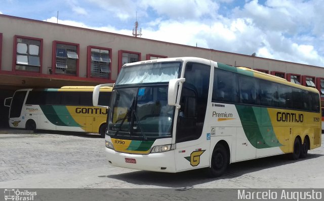 Empresa Gontijo de Transportes 11790 na cidade de Governador Valadares, Minas Gerais, Brasil, por Marcelo Augusto. ID da foto: 4839924.