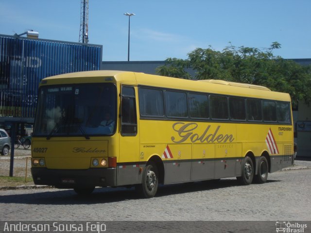 Viação Itapemirim 45027 na cidade de Campos dos Goytacazes, Rio de Janeiro, Brasil, por Anderson Sousa Feijó. Número da foto: #4839348.