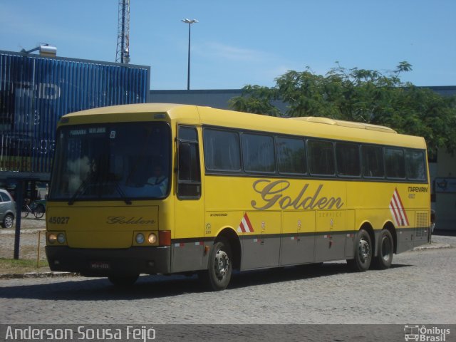 Viação Itapemirim 45027 na cidade de Campos dos Goytacazes, Rio de Janeiro, Brasil, por Anderson Sousa Feijó. ID da foto: 4839348.