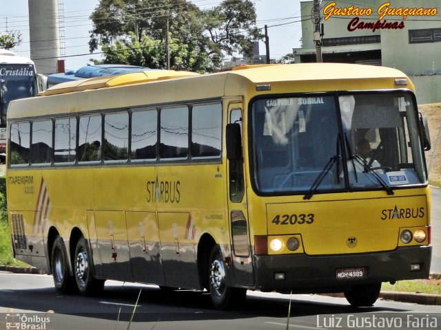 Viação Itapemirim 42033 na cidade de São Paulo, São Paulo, Brasil, por Luiz Gustavo Faria. ID da foto: 4840244.