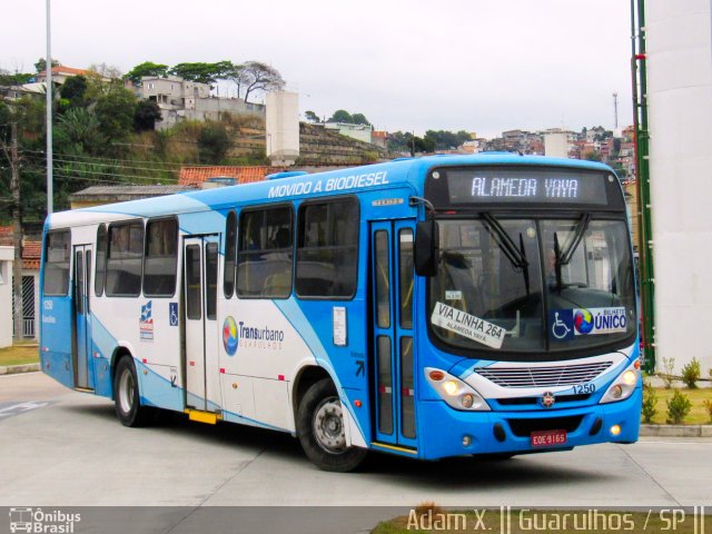 VUG - Viação Urbana Guarulhos 1250 na cidade de Guarulhos, São Paulo, Brasil, por Adam Xavier Rodrigues Lima. Número da foto: #4842341.