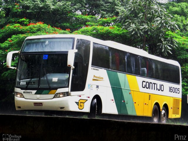 Empresa Gontijo de Transportes 16005 na cidade de São Paulo, São Paulo, Brasil, por Alexandre Promenzio. ID da foto: 4842558.