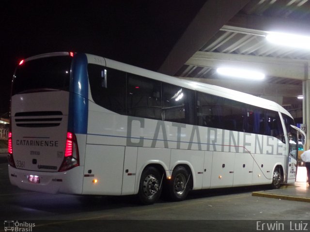 Auto Viação Catarinense 3361 na cidade de Ribeirão Preto, São Paulo, Brasil, por Erwin  Luiz. ID da foto: 4841958.