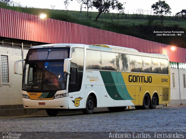 Empresa Gontijo de Transportes 12140 na cidade de João Monlevade, Minas Gerais, Brasil, por Antonio Carlos Fernandes. Número da foto: #4842989.