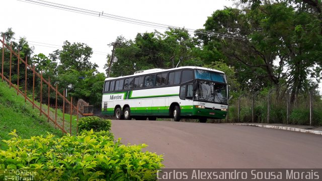 Empresa de Transportes e Turismo Moreira 2100 na cidade de Barra do Garças, Mato Grosso, Brasil, por Carlos Alexsandro Sousa Morais. ID da foto: 4842018.