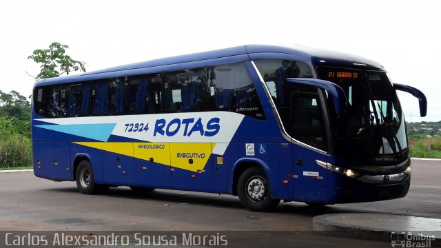 RodeRotas - Rotas de Viação do Triângulo 72324 na cidade de Barra do Garças, Mato Grosso, Brasil, por Carlos Alexsandro Sousa Morais. ID da foto: 4842261.