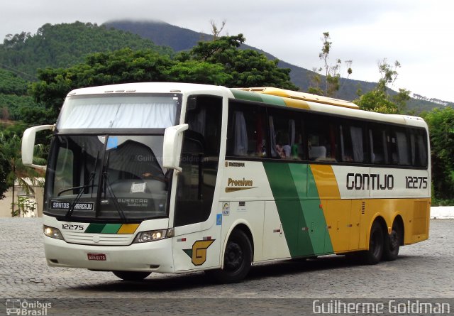 Empresa Gontijo de Transportes 12275 na cidade de Manhuaçu, Minas Gerais, Brasil, por Guilherme Goldman. ID da foto: 4841279.