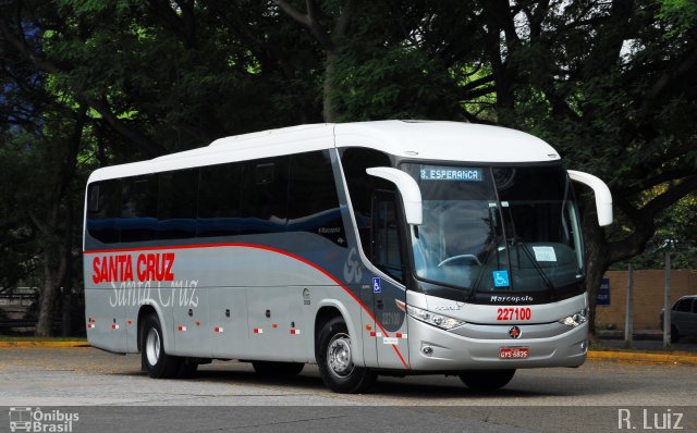 Viação Santa Cruz 227100 na cidade de São Paulo, São Paulo, Brasil, por Ricardo Luiz. ID da foto: 4842964.