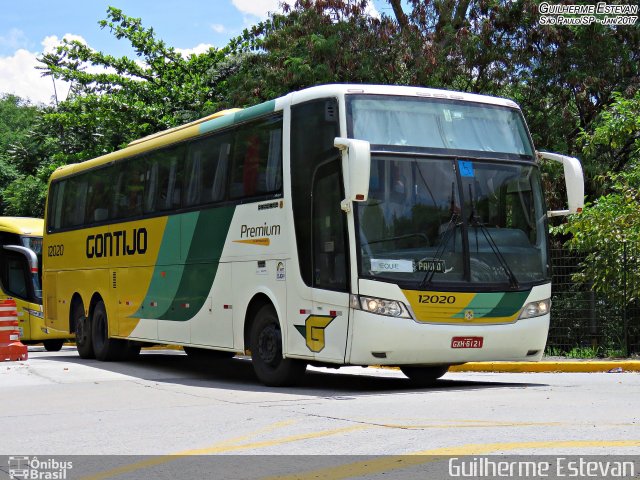 Empresa Gontijo de Transportes 12020 na cidade de São Paulo, São Paulo, Brasil, por Guilherme Estevan. ID da foto: 4844182.