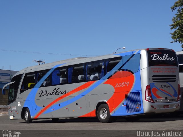 Dallas Turismo e Fretamento 20814 na cidade de Trindade, Goiás, Brasil, por Douglas Andrez. Número da foto: #4844077.