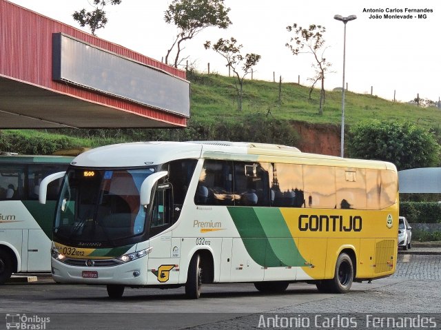 Empresa Gontijo de Transportes 7010 na cidade de João Monlevade, Minas Gerais, Brasil, por Antonio Carlos Fernandes. ID da foto: 4844996.