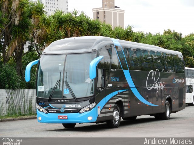 Empresa de Ônibus Nossa Senhora da Penha 52018 na cidade de Curitiba, Paraná, Brasil, por Andrew Moraes. ID da foto: 4845542.